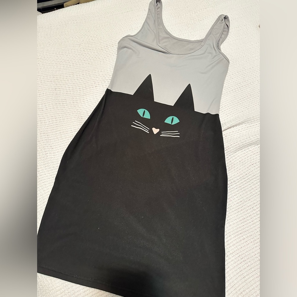 Cat Dress - sleeveless